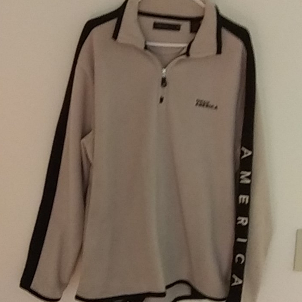 Black and cream color , Perry Ellis pullover